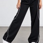 NOW Collective Rooted Wide Leg Dance Pant Black Kids