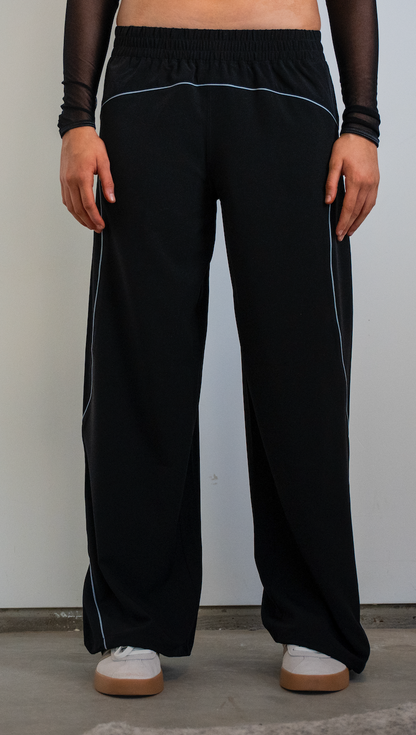 NOW Collective Rooted Wide Leg Dance Pant Black