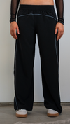 NOW Collective Rooted Wide Leg Dance Pant Black