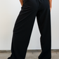 NOW Collective Rooted Wide Leg Dance Pant Black