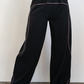 NOW Collective Rooted Wide Leg Dance Pant Black