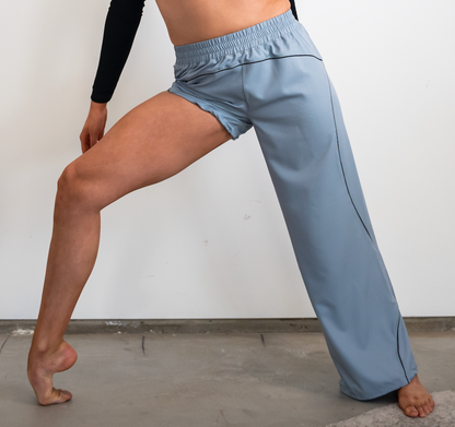NOW Collective Ascend One Legged Dance Pant Denim