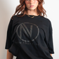 NOW Collective Soft Oversized Effortless T-Shirt - Black