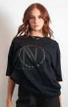 NOW Collective Soft Oversized Effortless T-Shirt - Black