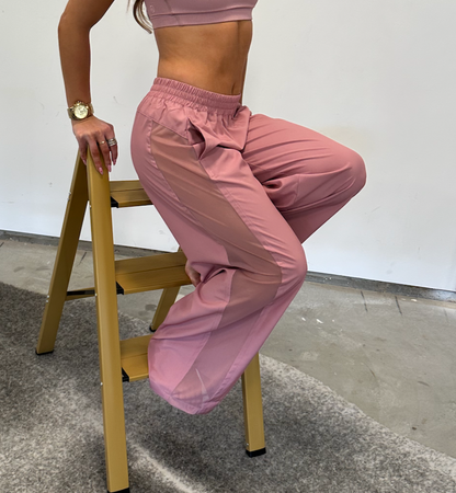 NOW Collective Veil Wide-Leg Mesh Pant