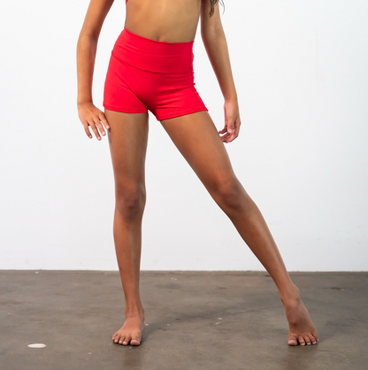 NOW Collective Evolve V-Back Biker Short Kids
