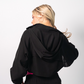 NOW Collective Echo Mesh Crop Jacket Adult