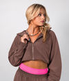 NOW Collective Echo Mesh Crop Jacket Adult