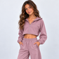NOW Collective Echo Mesh Crop Jacket Kids